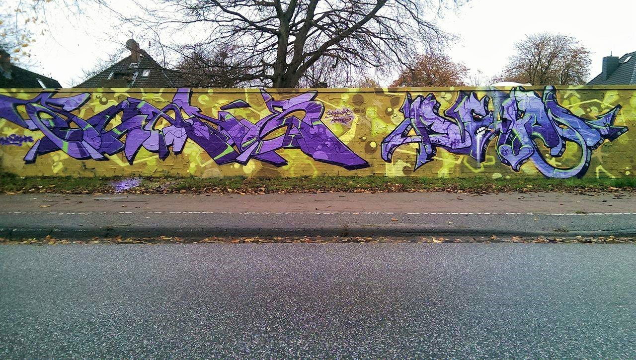 Graffiti Wall in Hamburg - Photo by DEKA - scene, deka, dekas (2015)
