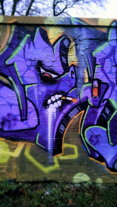 Graffiti Wall - Photo by DEKA - deka, lungcancer, belton