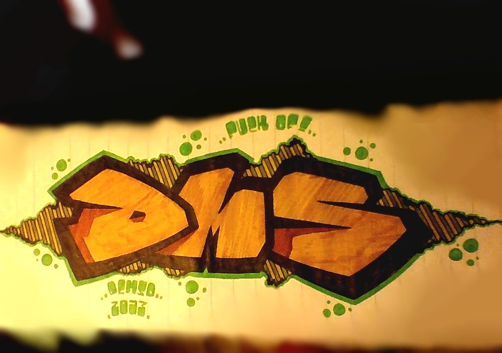 Graffiti Sketch - Photo by DEMSO - DEMSO (2013)