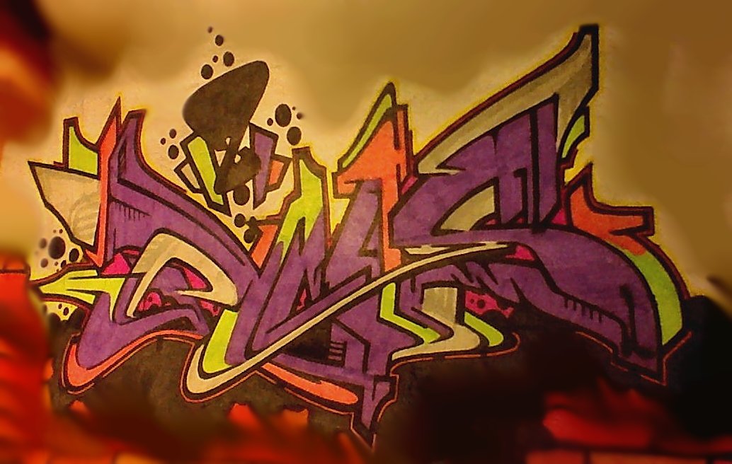 Graffiti Sketch - Photo by DEMSO