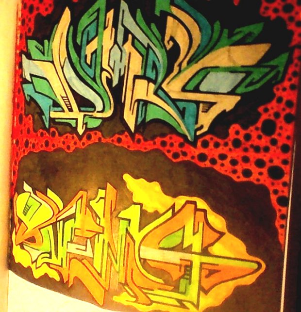 Graffiti Sketch - Photo by DEMSO - DMS, DEMS, dems (2014)