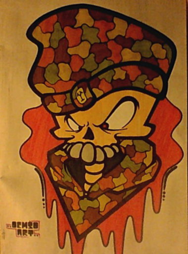 Graffiti Sketch - Photo by DEMSO - DEMSO, DMS, DMSO (2014)