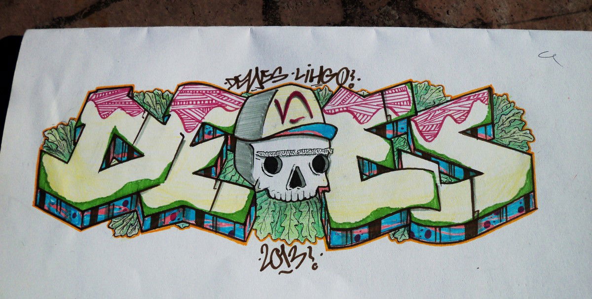 Graffiti in Riga - Photo by DENES - denes