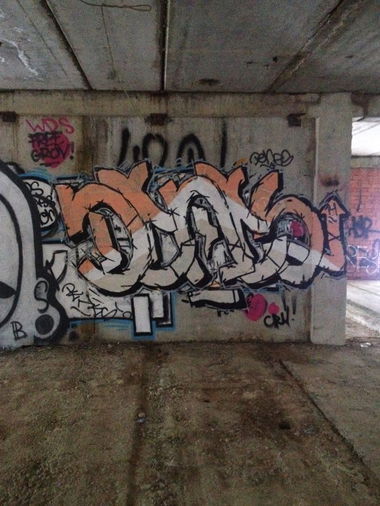 Graffiti Wall in Latvia - Photo by DENES