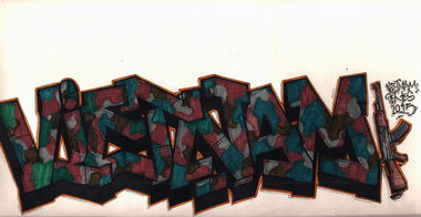Graffiti Sketch - Photo by DENES