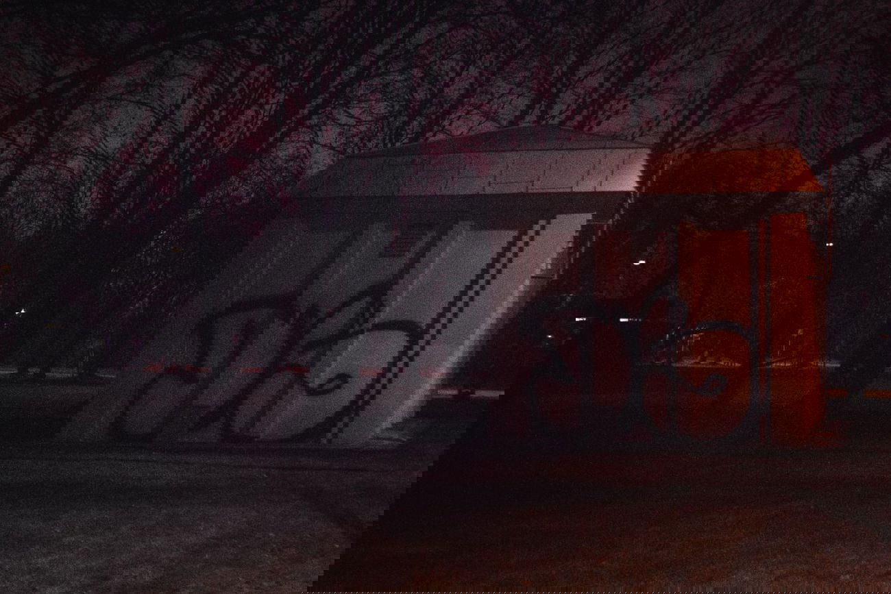 Graffiti Bombing in Latvia - Photo by DENES