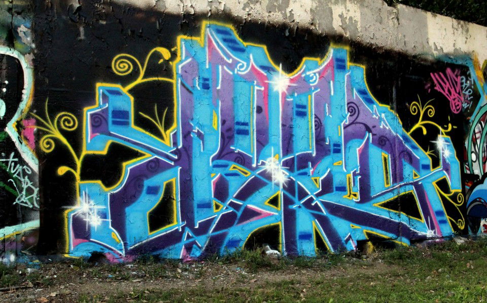 Graffiti Wall in Moscow - Photo by DENS - dens (2013)