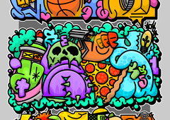 Graffiti Sketch in Lozoyuela-navas-sieteiglesias - Photo by DEP (2026)