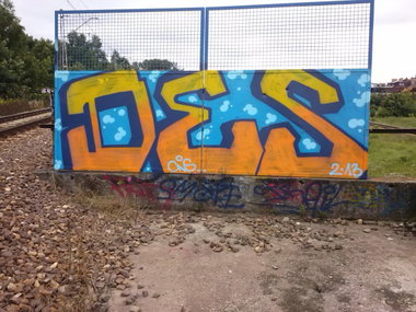 Graffiti Wall - Photo by DESONE