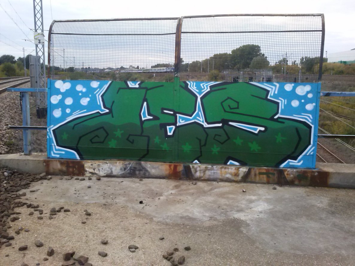 Graffiti Wall - Photo by DESONE