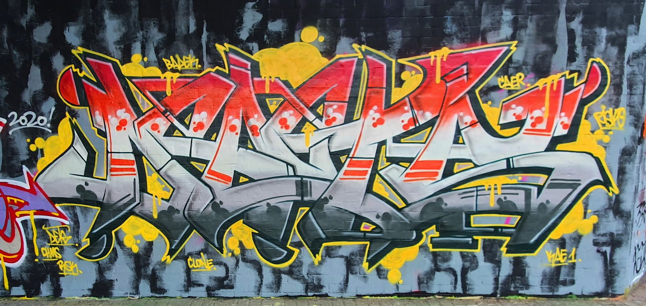 Graffiti Wall - Photo by DETS - stade (2020)