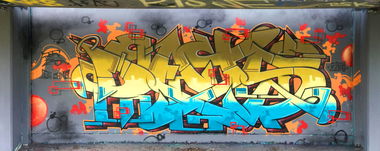 Graffiti Wall - Photo by DETS - dets, rsk, chms (2020)