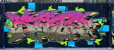 Graffiti Wall - Photo by DETS - graffiti, dets, rsk (2023)