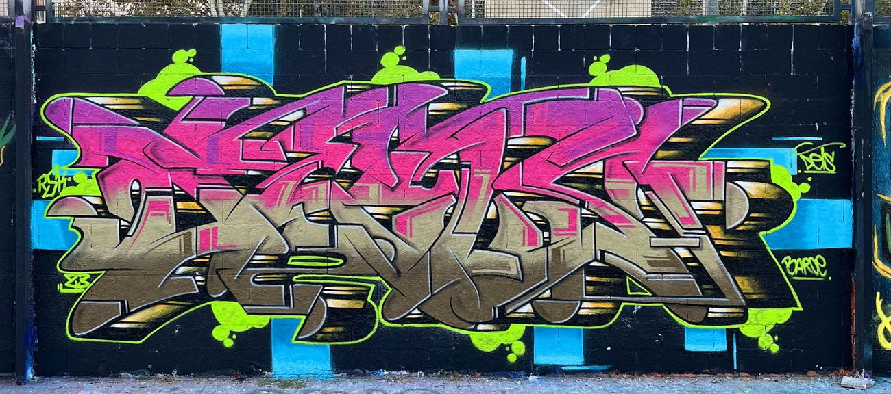 Graffiti Wall - Photo by DETS - graffiti, dets, rsk (2023)