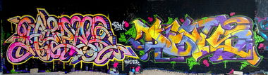 Graffiti Wall - Photo by DETS - dets, rsk, chameleons (2020)