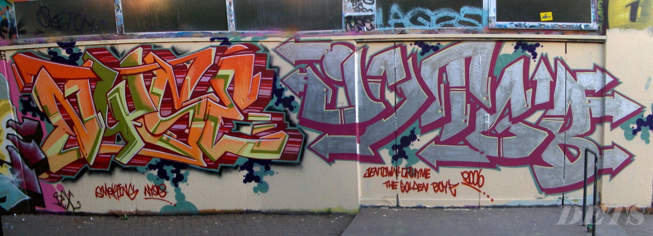 Graffiti Wall - Photo by DETS - nyse, (DETS)