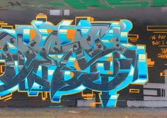 Graffiti Wall - Photo by DETS - dets, rsk, chameleons (2017)
