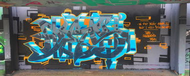 Graffiti Wall - Photo by DETS - dets, rsk, chameleons (2017)