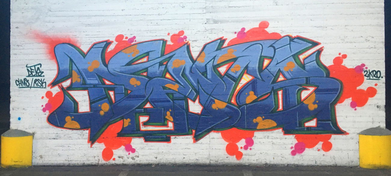 Graffiti Wall - Photo by DETS - dets, rsk (2020)
