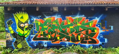 Graffiti Wall - Photo by DETS - dets (2020)