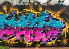 Graffiti Wall - Photo by DETS - dets, rsk, chameleons (2017)