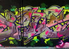 Graffiti Wall - Photo by DETS - dets, rsk, chameleons (2018)
