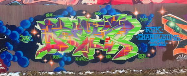 Graffiti Wall - Photo by DETS - dets