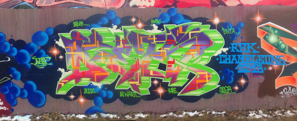 Graffiti Wall - Photo by DETS - dets