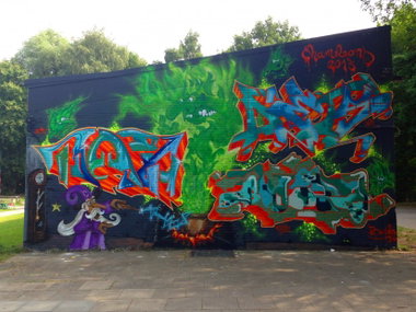 Graffiti Wall - Photo by DETS - der, zauberer, von