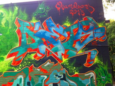 Graffiti Wall - Photo by DETS - dets, -, wiz-art