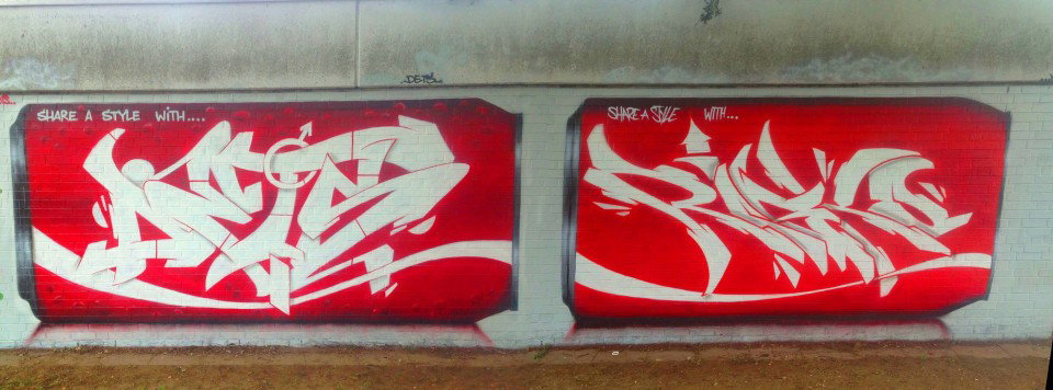 Graffiti Wall - Photo by DETS - share, a, style (2013)