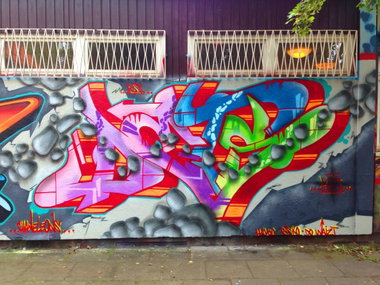 Graffiti Wall - Photo by DETS - stony, mahony (2013)
