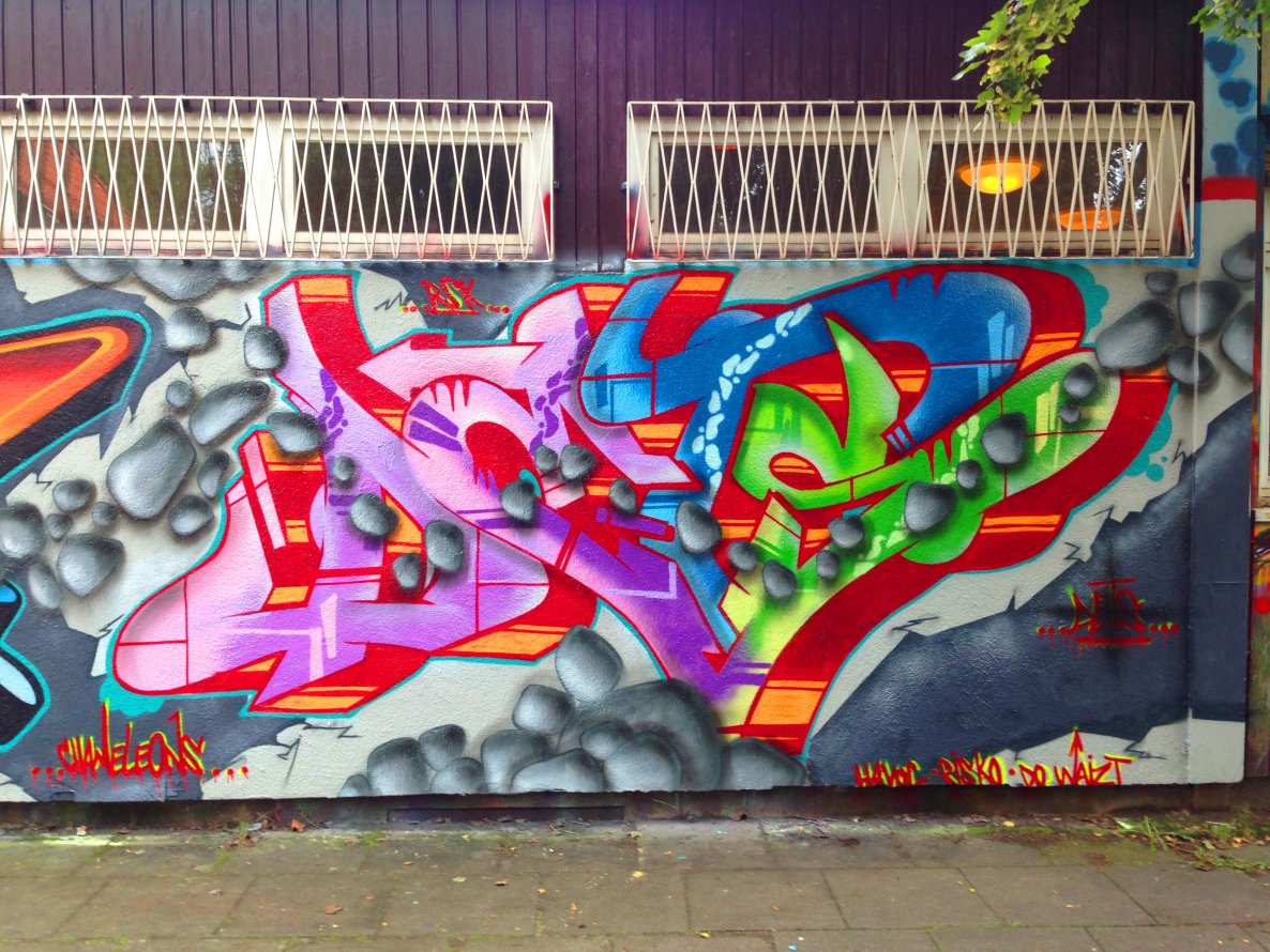 Graffiti Wall - Photo by DETS - stony, mahony (2013)