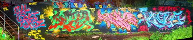 Graffiti Wall - Photo by DETS - true, to, the (2013)