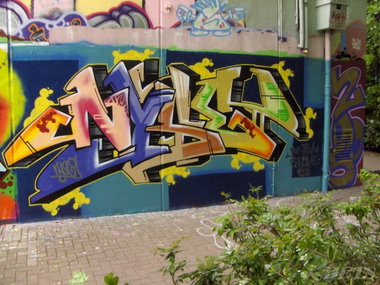 Graffiti Wall - Photo by DETS - nyse, jc (2005)