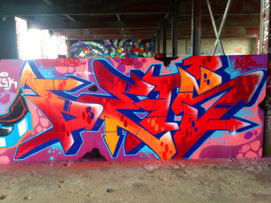 Graffiti Wall - Photo by DETS - el, detsiablo... (2013)