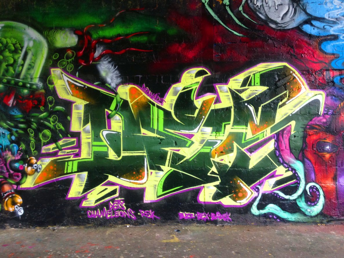 Graffiti Wall - Photo by DETS - detsiablo! (2013)
