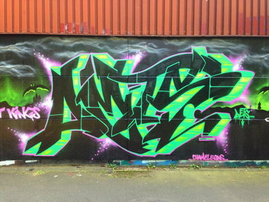 Graffiti Wall - Photo by DETS - dets, to, da (2013)