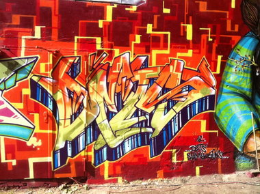 Graffiti Wall - Photo by DETS - gängeviertel (2012)