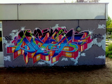 Graffiti Wall - Photo by DETS - da, dets (2012)