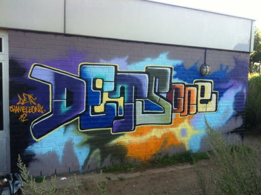Graffiti Wall - Photo by DETS - schnelle, welle (2012)