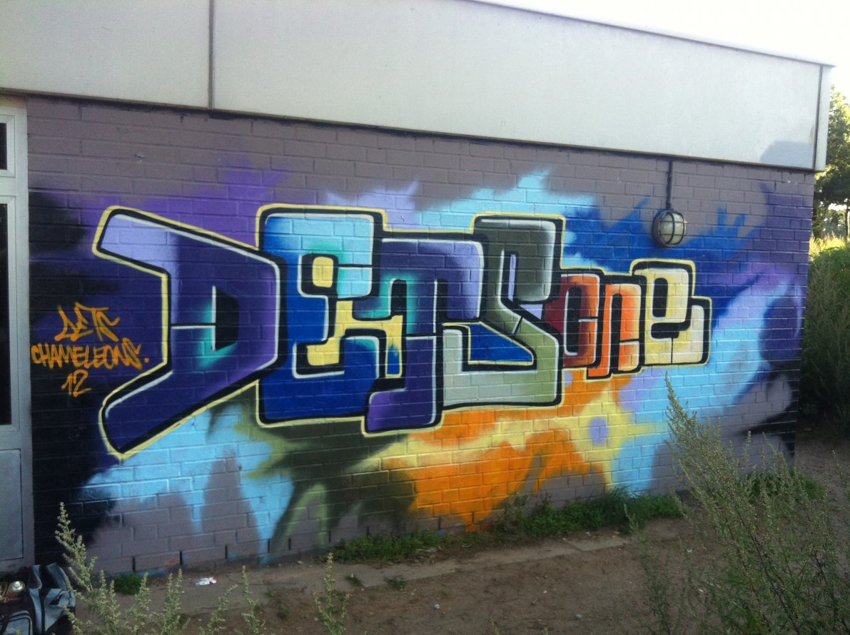 Graffiti Wall - Photo by DETS - schnelle, welle (2012)