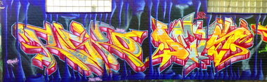 Graffiti Wall - Photo by DETS - in, da, cave (2012)