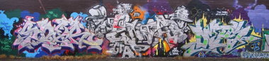 Graffiti Wall - Photo by DETS - happy, new, year (2013)