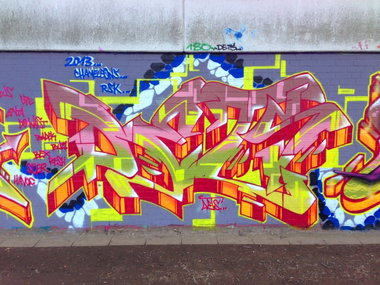 Graffiti Wall - Photo by DETS - funkydets (2012)