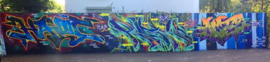 Graffiti Wall - Photo by DETS - zusammengewürfelt (2012)