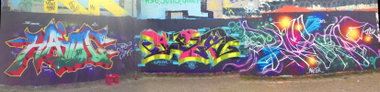 Graffiti Wall - Photo by DETS - spontane, action (2012)