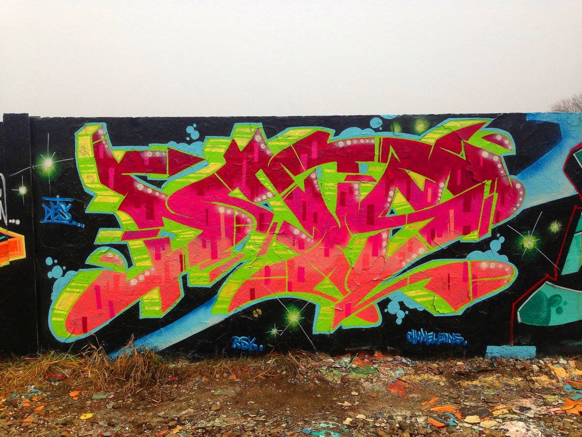 Graffiti Wall - Photo by DETS - detsy! (2013)