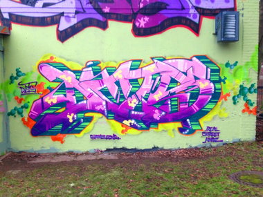 Graffiti Wall - Photo by DETS (2013)