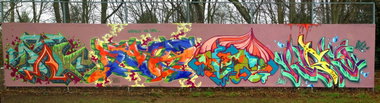Graffiti Wall - Photo by DETS - 4, pointz (2013)